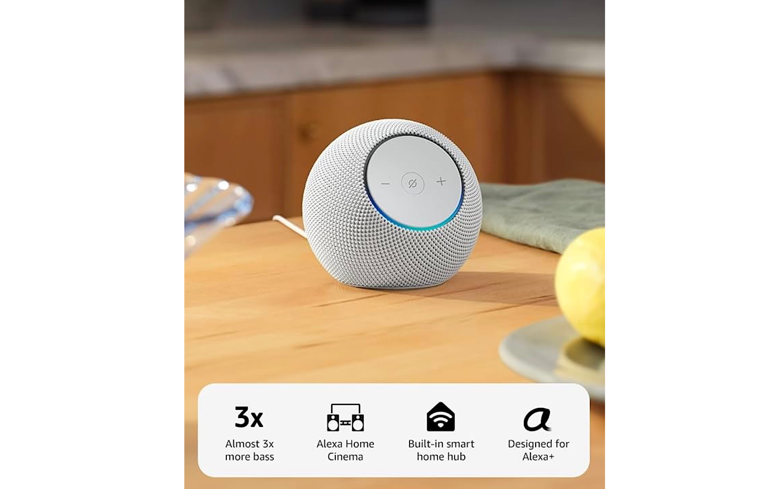Amazon Echo Dot Max (newest gen), Bluetooth speaker with room-filling sound — image 2